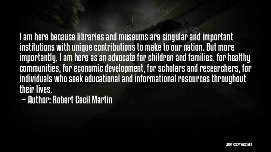 Important Contributions Quotes By Robert Cecil Martin