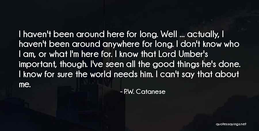 Important Friendship Quotes By P.W. Catanese Important Friendship Quotes By P.W. Catanese