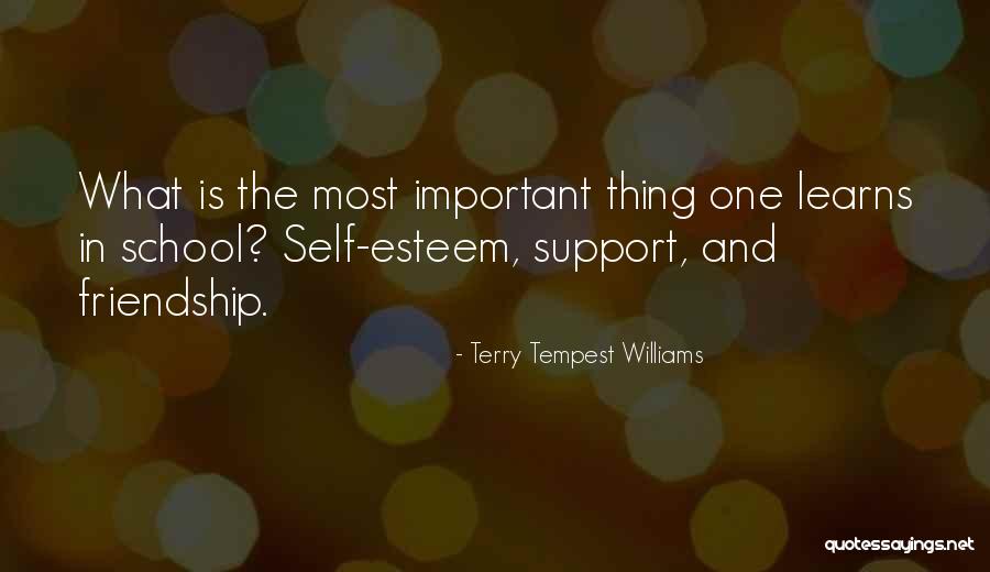 Important Friendship Quotes By Terry Tempest Williams Important Friendship Quotes By Terry Tempest Williams