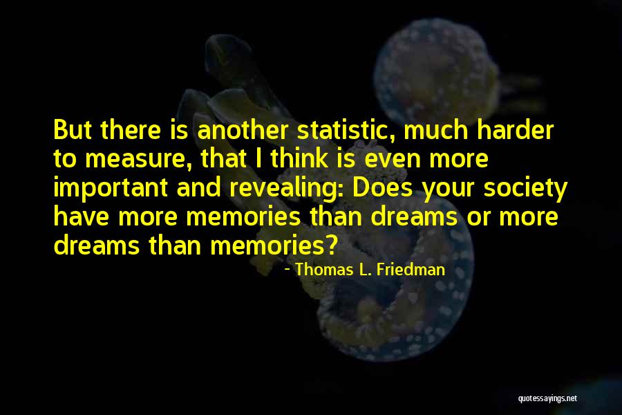 Important Memories Quotes By Thomas L. Friedman