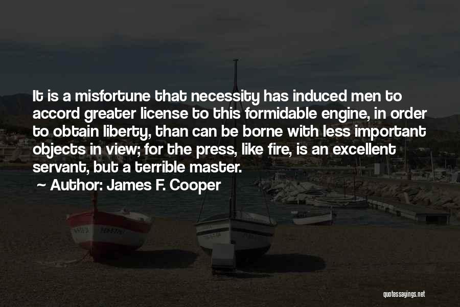 Important Objects Quotes By James F. Cooper