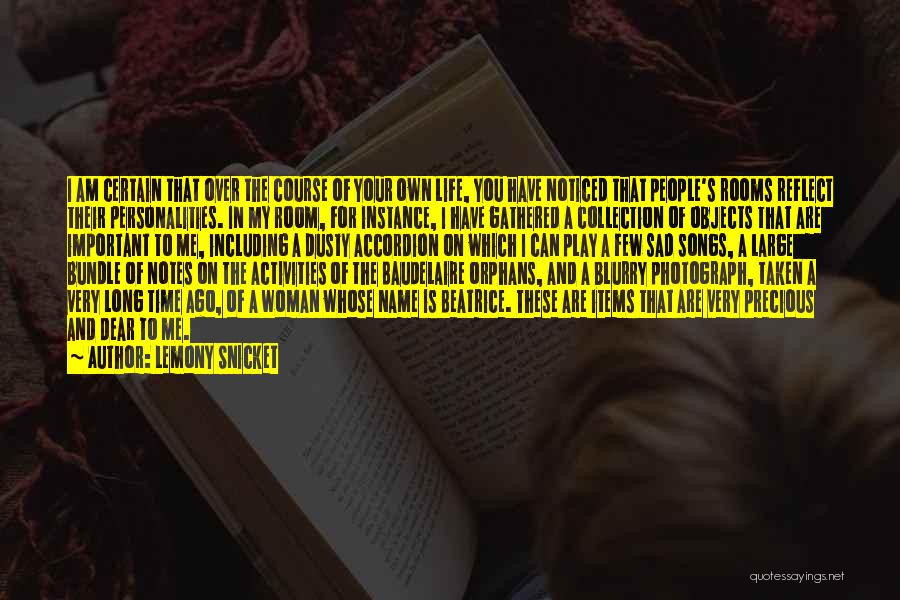 Important Objects Quotes By Lemony Snicket