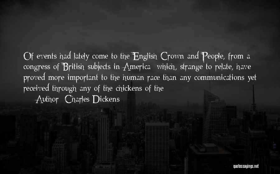 Important Of English Quotes By Charles Dickens