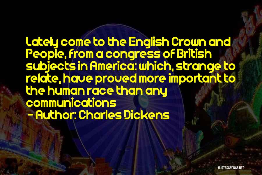 Important Of English Quotes By Charles Dickens