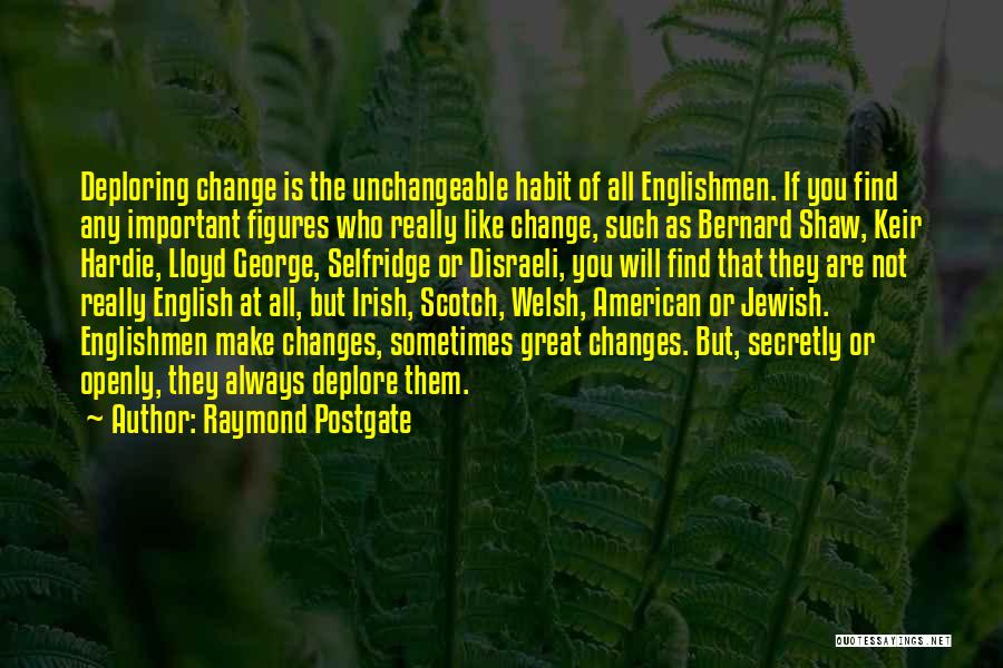 Important Of English Quotes By Raymond Postgate