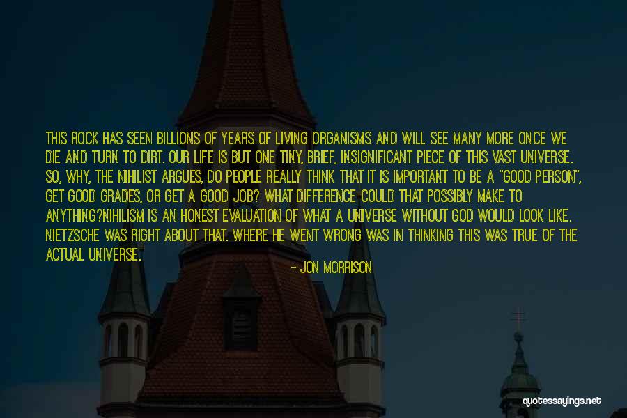 Important Of Good Grades Quotes By Jon Morrison Important Of Good Grades Quotes By Jon Morrison