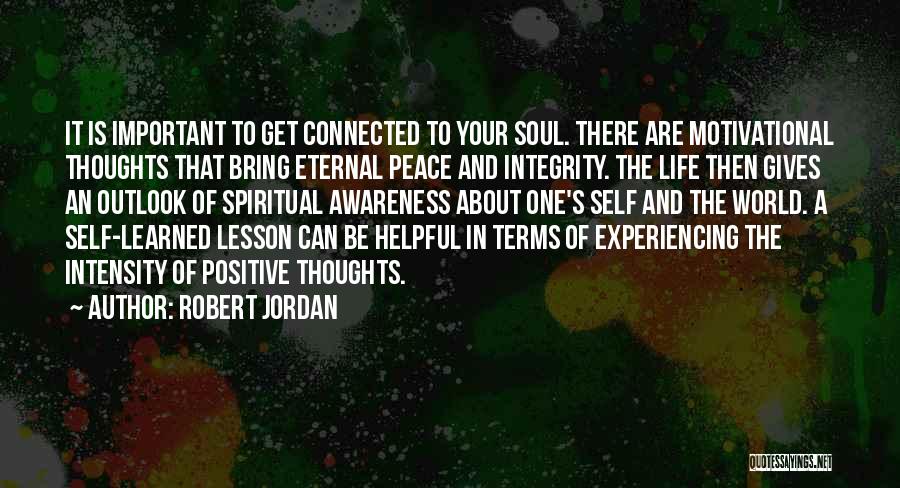 Important Positive Quotes By Robert Jordan