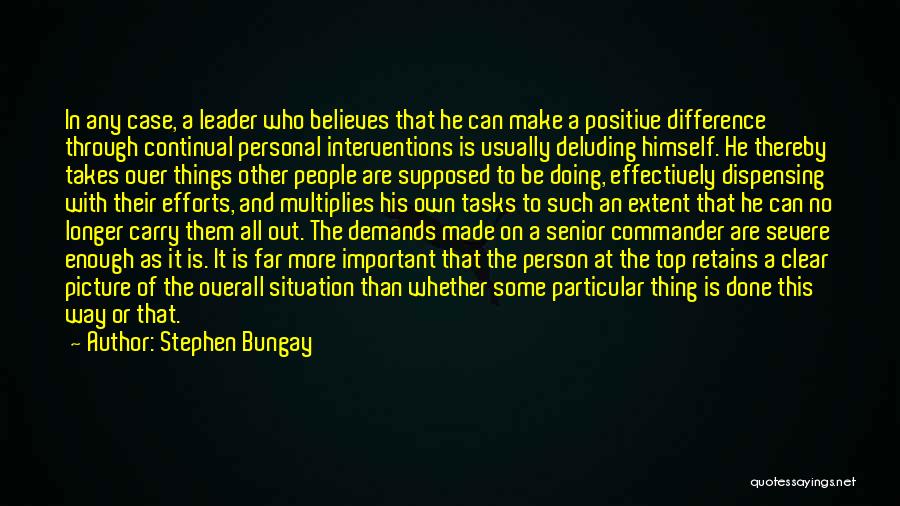 Important Positive Quotes By Stephen Bungay