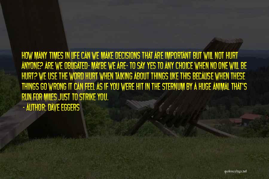 Important Things About Life Quotes By Dave Eggers