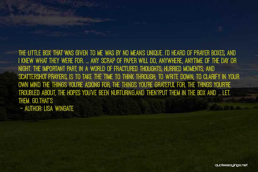 Important Things About Life Quotes By Lisa Wingate