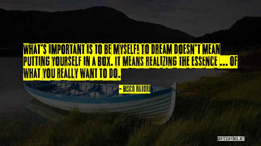 Important To Love Yourself Quotes By Bisco Hatori Important To Love Yourself Quotes By Bisco Hatori