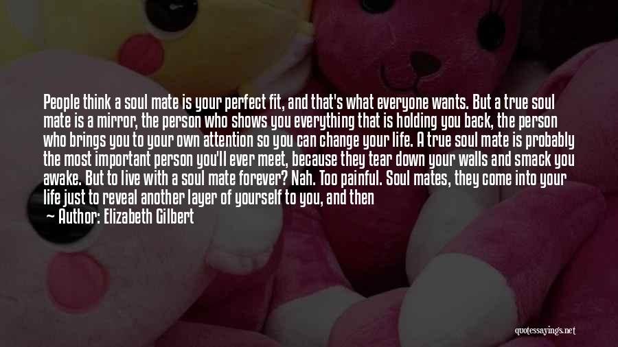 Important To Love Yourself Quotes By Elizabeth Gilbert