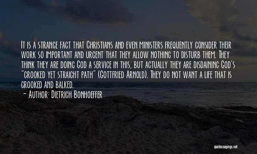 Important Vs Urgent Quotes By Dietrich Bonhoeffer