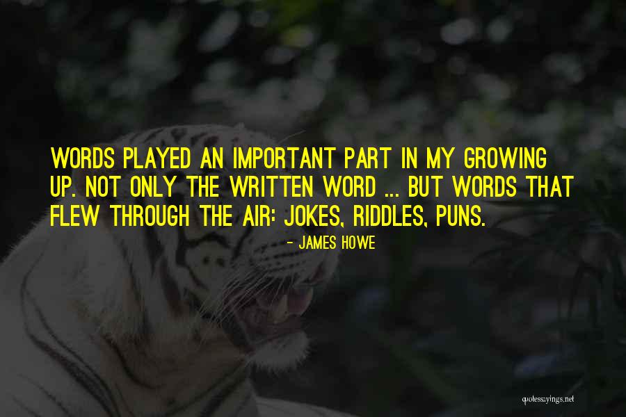 Important Words Quotes By James Howe Important Words Quotes By James Howe