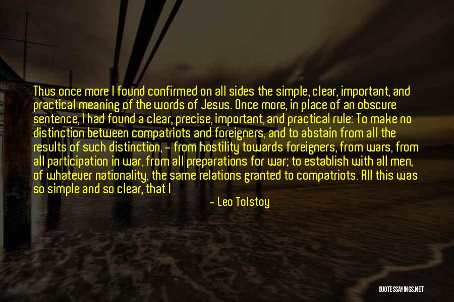 Important Words Quotes By Leo Tolstoy Important Words Quotes By Leo Tolstoy