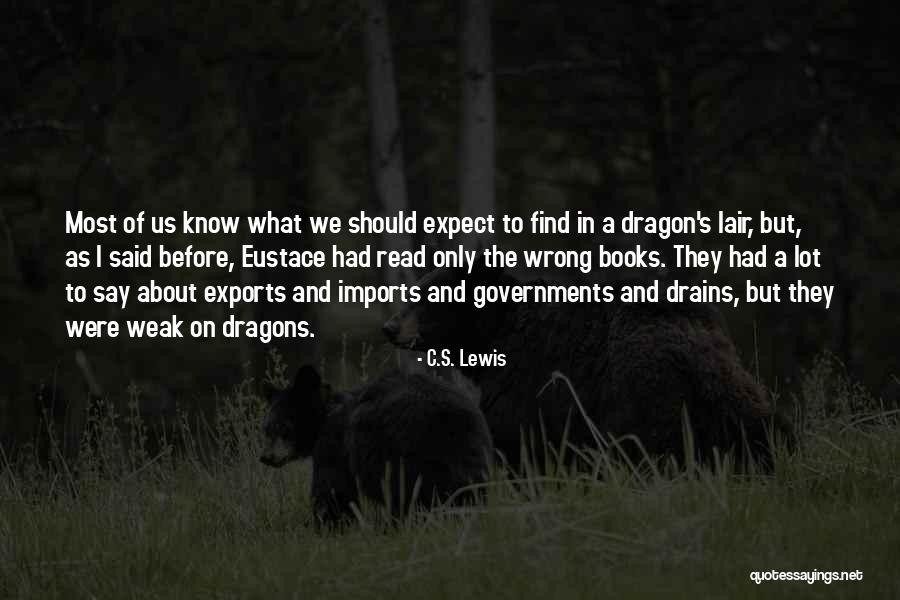 Imports And Exports Quotes By C.S. Lewis