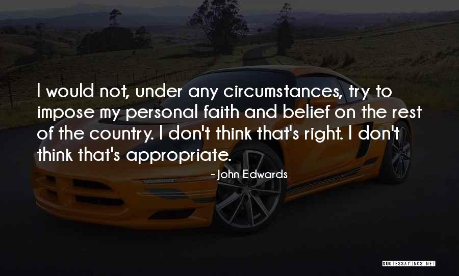 Impose Quotes By John Edwards Impose Quotes By John Edwards