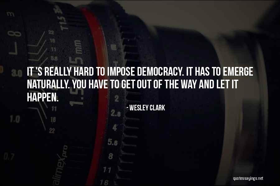 Impose Quotes By Wesley Clark Impose Quotes By Wesley Clark