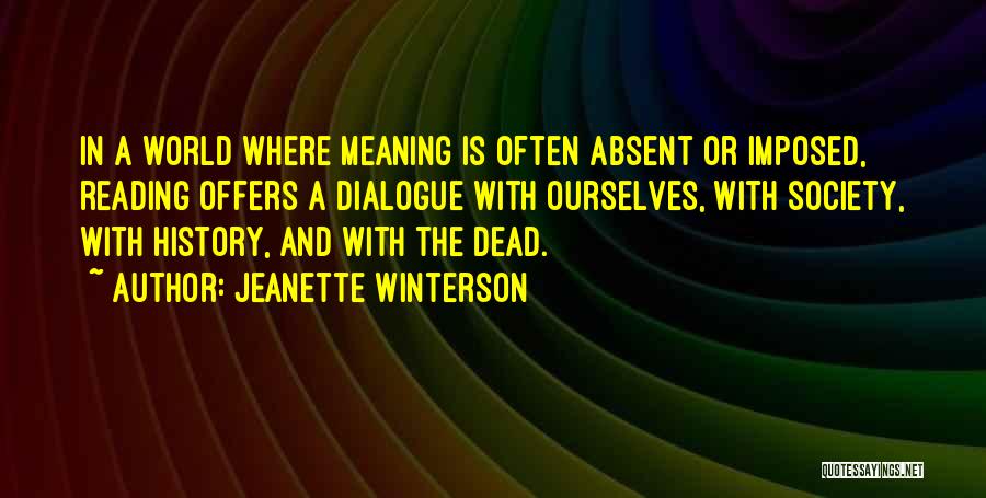 Imposed Quotes By Jeanette Winterson