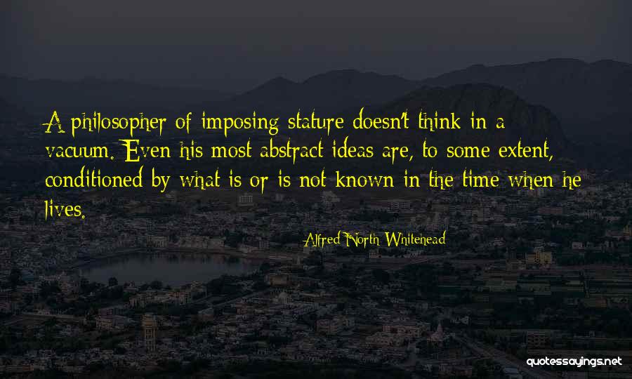 Imposing Quotes By Alfred North Whitehead