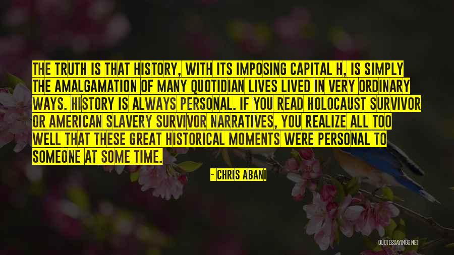 Imposing Quotes By Chris Abani