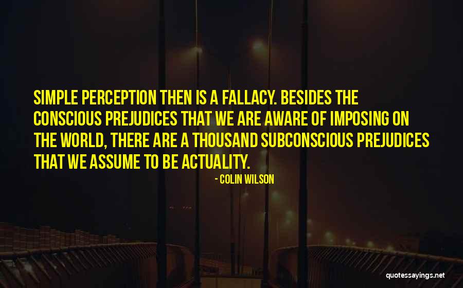 Imposing Quotes By Colin Wilson