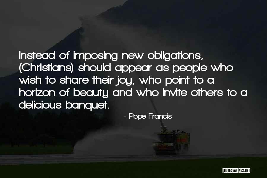 Imposing Quotes By Pope Francis