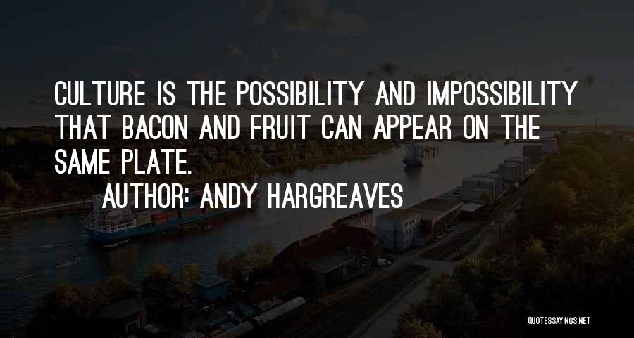 Impossibility Quotes By Andy Hargreaves