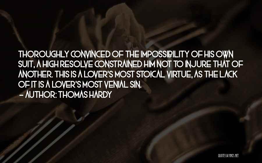 Impossibility Quotes By Thomas Hardy