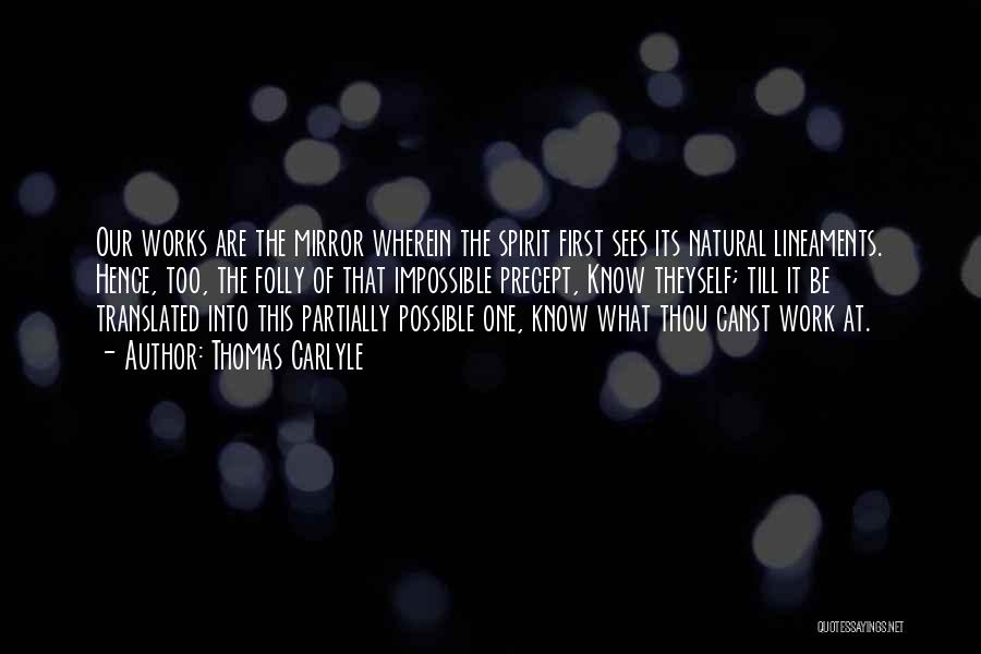 Impossible Into Possible Quotes By Thomas Carlyle