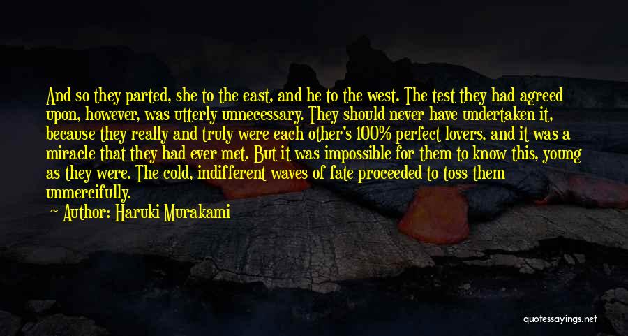 Impossible Lovers Quotes By Haruki Murakami