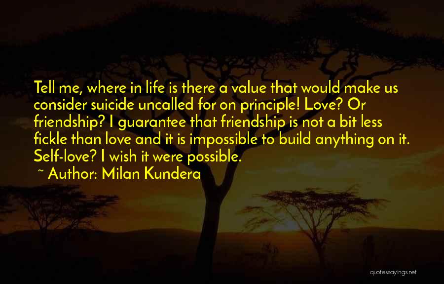 Impossible Or Possible Quotes By Milan Kundera