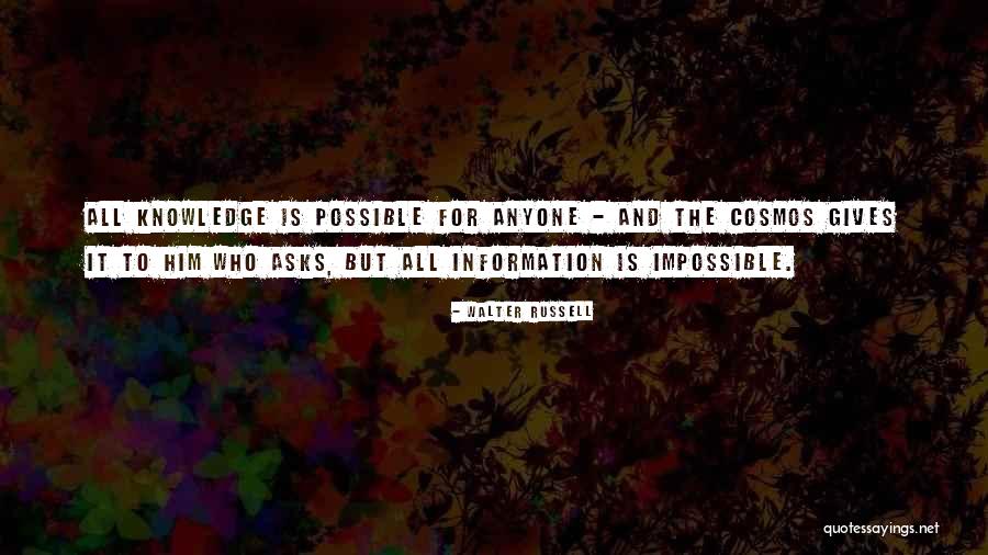 Impossible Quotes By Walter Russell Impossible Quotes By Walter Russell