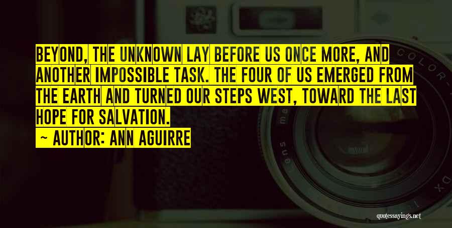 Impossible Task Quotes By Ann Aguirre