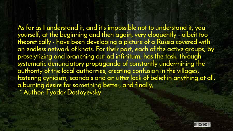 Impossible Task Quotes By Fyodor Dostoyevsky