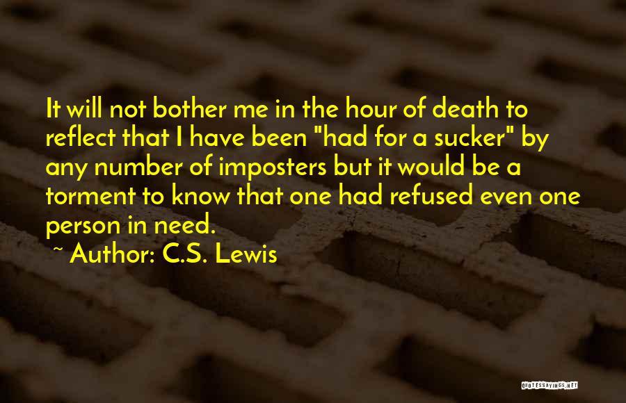 Imposters Quotes By C.S. Lewis