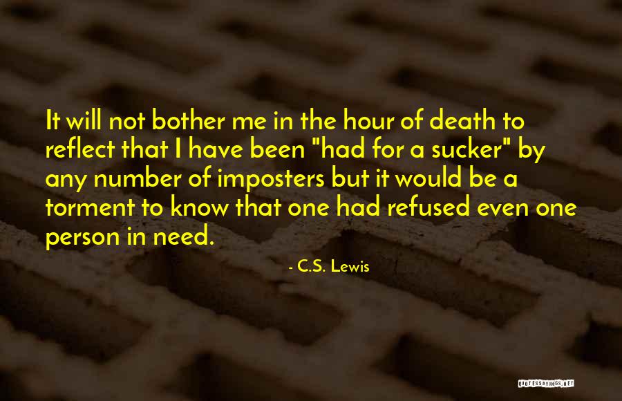 Imposters Quotes By C.S. Lewis