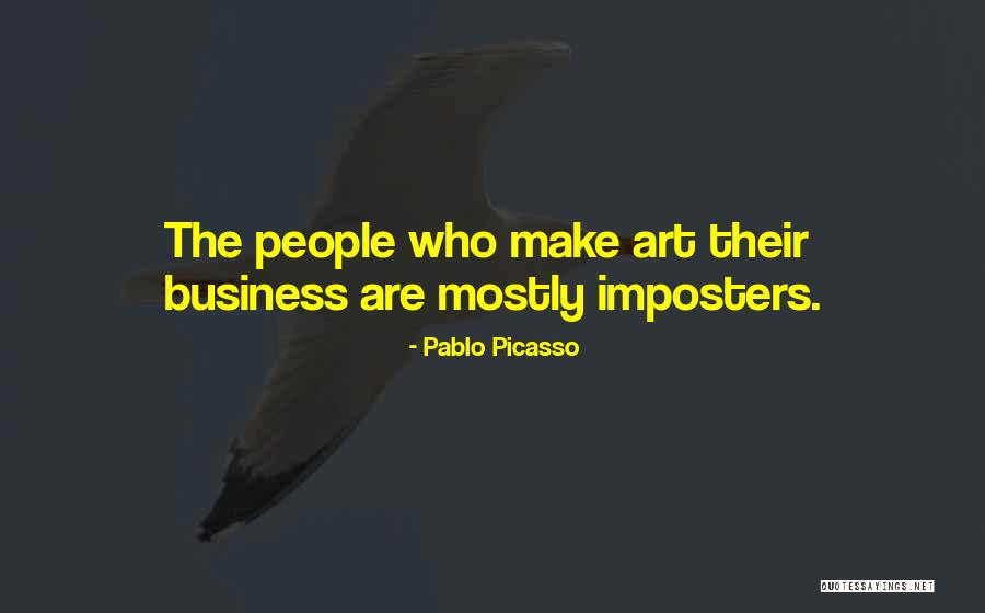 Imposters Quotes By Pablo Picasso Imposters Quotes By Pablo Picasso