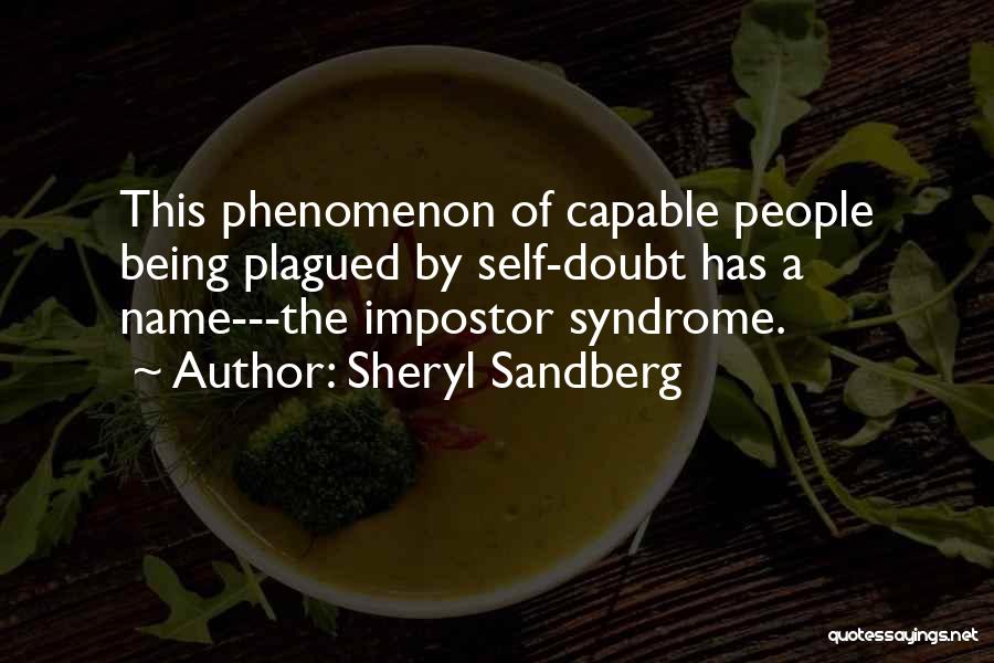 Impostor Quotes By Sheryl Sandberg