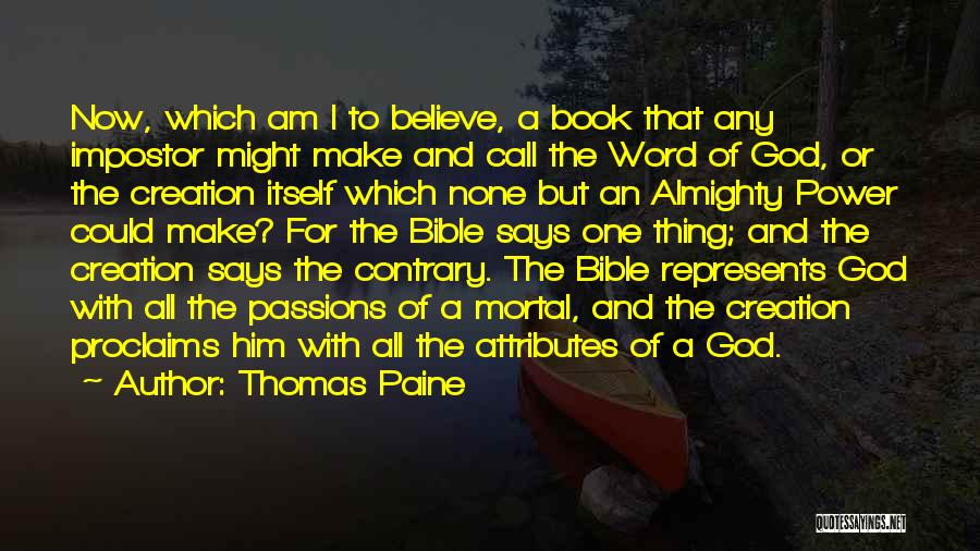 Impostor Quotes By Thomas Paine