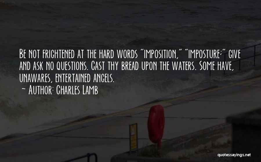 Imposture Quotes By Charles Lamb
