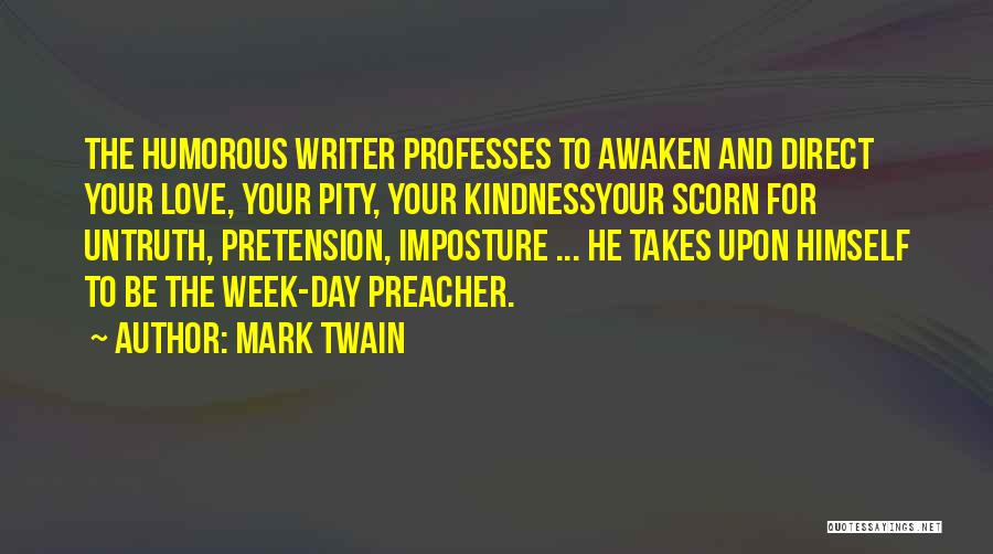Imposture Quotes By Mark Twain