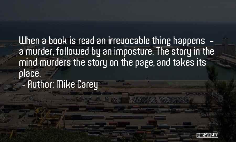 Imposture Quotes By Mike Carey