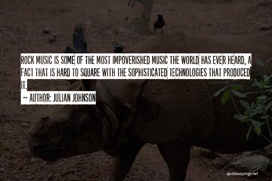 Impoverished Quotes By Julian Johnson