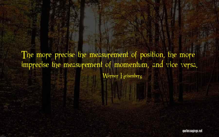 Imprecise Quotes By Werner Heisenberg Imprecise Quotes By Werner Heisenberg
