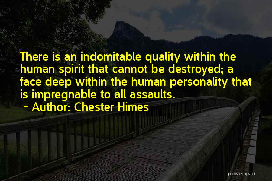 Impregnable Quotes By Chester Himes