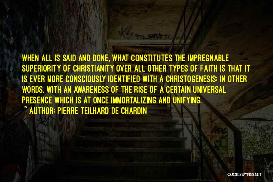 Impregnable Quotes By Pierre Teilhard De Chardin