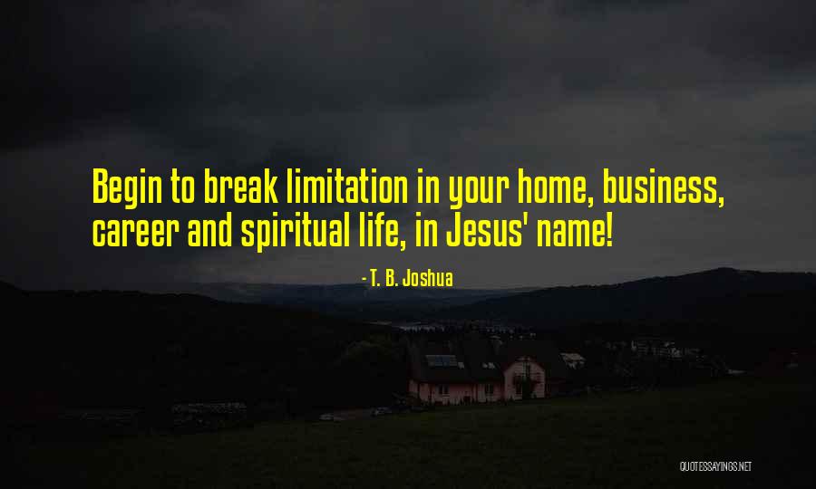 Impresa Modular Quotes By T. B. Joshua Impresa Modular Quotes By T. B. Joshua