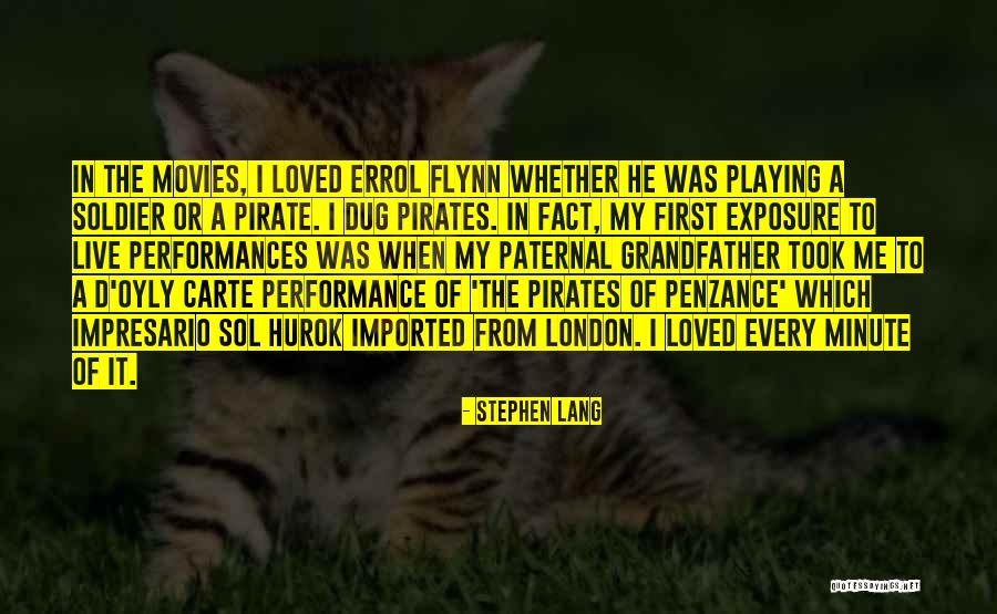 Impresario Quotes By Stephen Lang Impresario Quotes By Stephen Lang