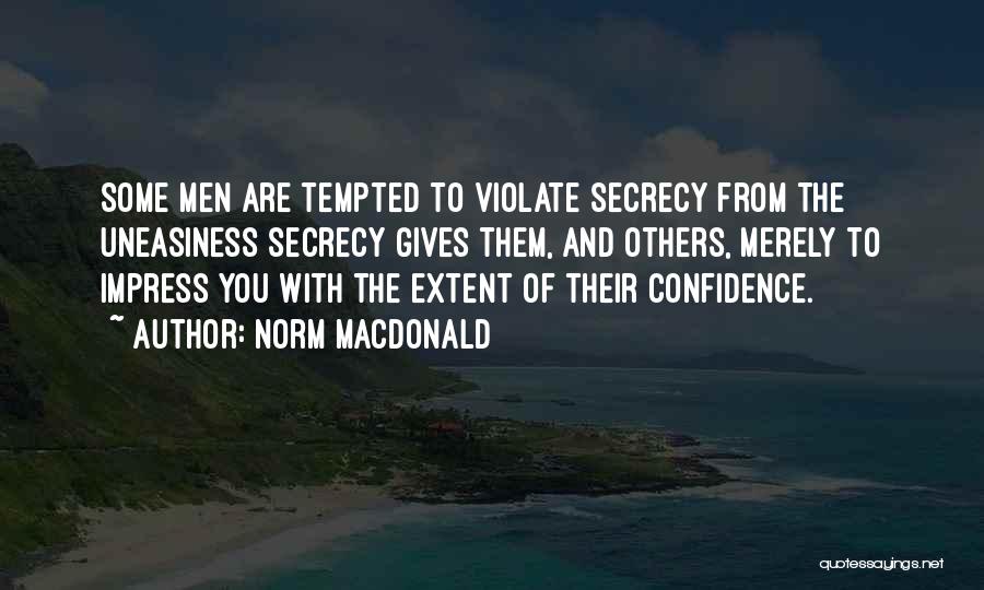 Impress Others Quotes By Norm MacDonald